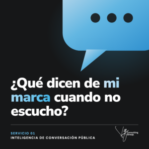 Inteligencia de conversación pública